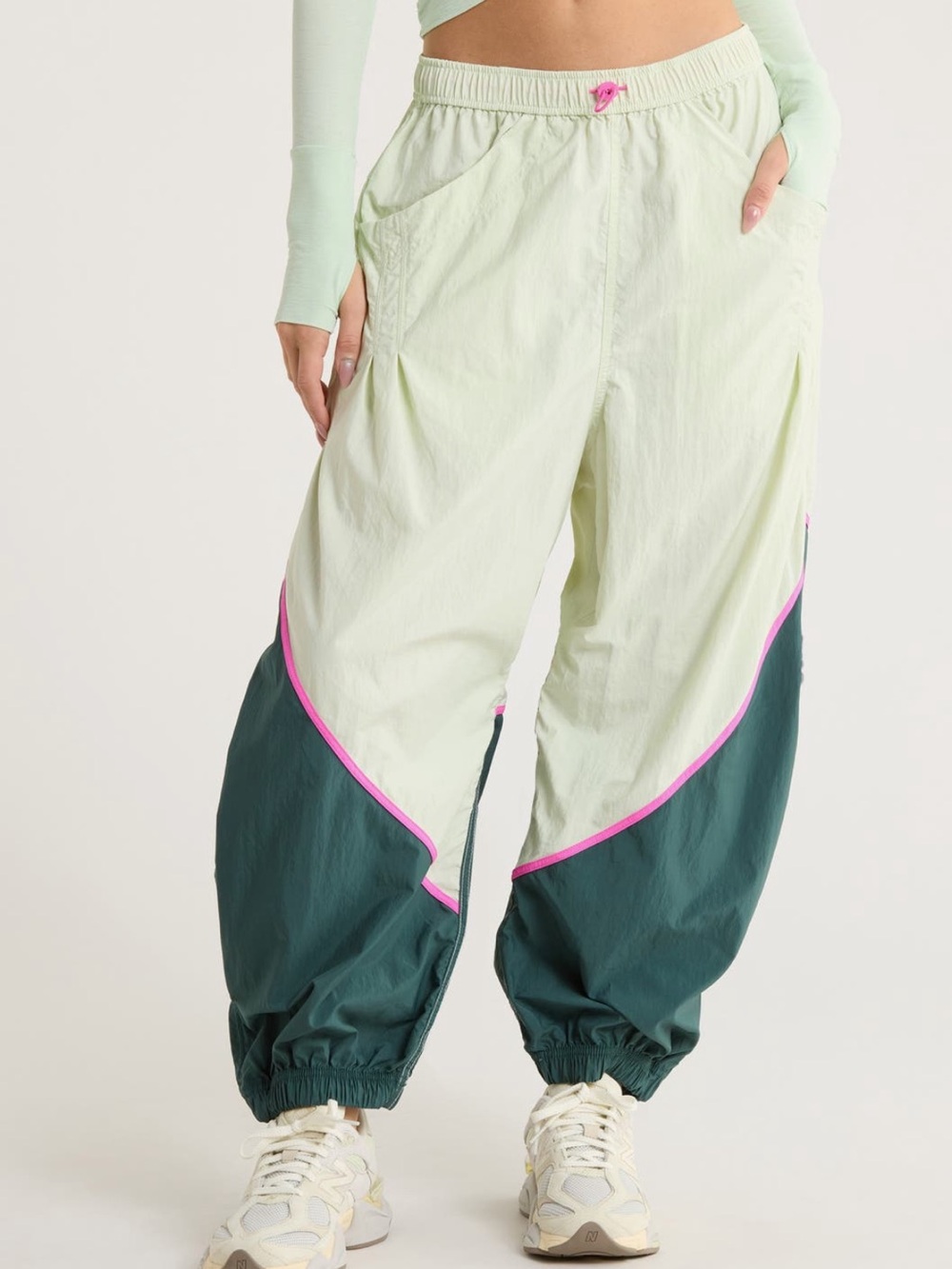 Free People FP Movement Freeflow Colorblock Joggers M.